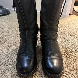 Harley-Davidson Black Leather Boots